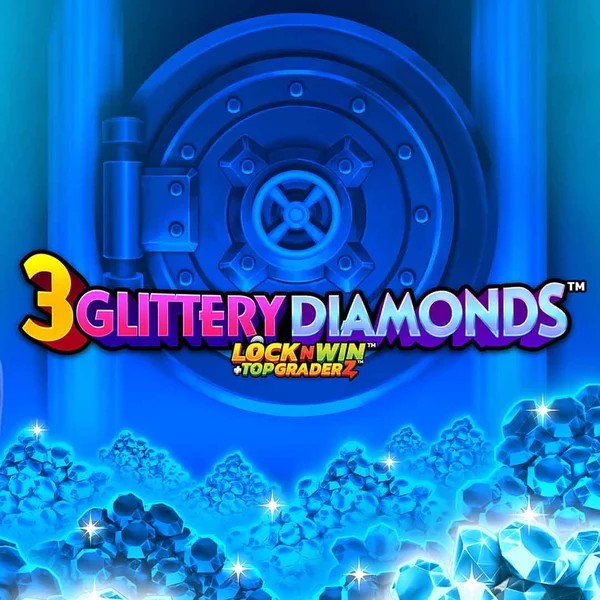 3 Glittery Diamonds casino game by PearFiction Studios – featured logo at Ardente Casino