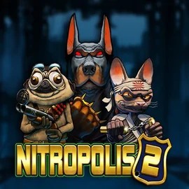 Nitropolis 2 slot logo by ELK Studios at Ardente Casino